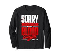 Diabetes Awareness for Type 1 & Type 2 Support Long Sleeve T-Shirt