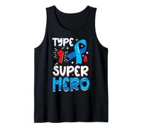 Diabetes Awareness for Type 1 & Type 2 Support Tank Top