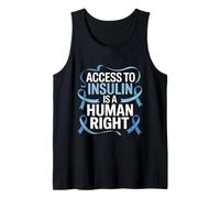 Diabetes Awareness Month Access to Insulin is A Human Right Tank Top