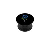 Diabetes Awareness Sunflower Type 1 T2D Diabetic Survivor PopSockets Adhesive PopGrip