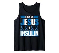 Diabetes Awareness Type 1 2 Pancreas Month Diabetic T1D T2D Tank Top