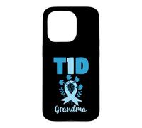 Diabetes Awareness | Type 1 Diabetic Warrior | T1D Grandma Case for iPhone 15 Pro