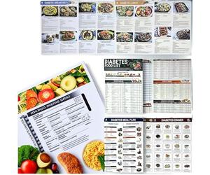 Diabetes Food Chart, 2026 New Glycemic Index Food List Chart UK for Blood Sugar Control, Counts Calories, Diabetics, Comprehensive Diet Food Guide for Diabetic