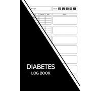 Diabetes Log Book: Daily Blood Sugar Diary, Enough For 106 Weeks or 2 Years, Daily Diabetic Glucose Tracker Journal Book, 4 Times A Day Before-After (Breakfast, Lunch, Dinner, Bedtime)