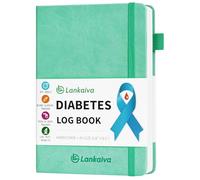 Diabetes Log Book - Daily Blood Sugar Log for Type 1 & 2 Diabetes | Glucose Journey Book | Record Blood Glucose & Insulin Doses | Diabetes Accessories, Ideal Gift for Diabetics, Green