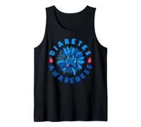Diabetes Sunflower Type 1 Type 2 Tank Top