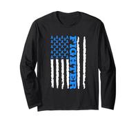 Diabetes Type 1 T1D Diabetic Awareness Support Gift Long Sleeve T-Shirt