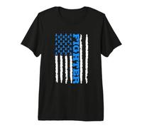 Diabetes Type 1 T1D Diabetic Awareness Support Gift Premium T-Shirt