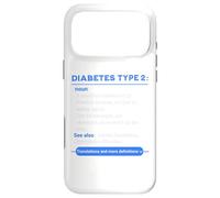 Diabetes Type 2 Definition Autoimmune Disease Case for iPhone 17 Pro Max