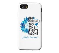 diabetic Awareness sunflower support diabetes type 1&2 Case for iPhone SE (2020) / 7/8