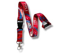 Diabetic/Diabetes Awareness Lanyard (Type 2)