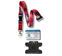 Diabetic/Diabetes Awareness Lanyard with Diabetes Aweness Card & Card Holder (Type 2)