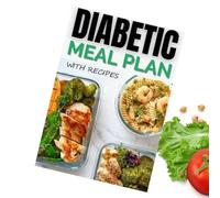 Diabetic Diet Plan - 91 Pages with Recipes, Food List and Meal Healthy Diet Planner | Low Carb Food List, Healthy Eating Meal Schedule Suitable for Snacks Dining Recipes Kitchen Log Journal