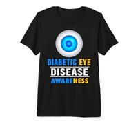 Diabetic Eye Disease Awareness - Diabetic Eye Disease Month Premium T-Shirt