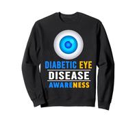 Diabetic Eye Disease Awareness - Diabetic Eye Disease Month Sweatshirt