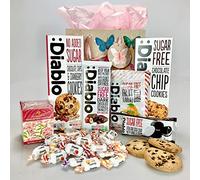 Diabetic-Friendly Gift Hamper - Sugar-Free Treats, Large Selection, Suitable for Low Sugar Diets