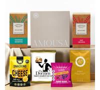 Diabetic Hamper - This Sugar Free Set/Low Sugar Gift Set Includes Biscuits, Sweets, Nuts & Candy Floss - Diabetic Gifts for Men & Women - Sugar Free Hamper Ideal For Anyone Following a SF Diet