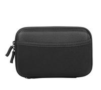 Diabetic Hard Travel Case Organizer for Blood Glucose Monitor, Blood Glucose Test Strips, Lancets, Syringes, Pens, Needles, Alcohol Wipes, Diabetes Test Kit, black, S, Travel