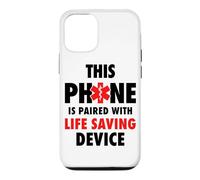 Diabetic Insulin Dependant Medical Alert T1D Diabetes type 1 Case for iPhone 12/12 Pro