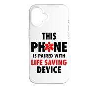 Diabetic Insulin Dependant Medical Alert T1D Diabetes type 1 Case for iPhone 16