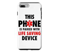 Diabetic Insulin Dependant Medical Alert T1D Diabetes type 1 Case for iPhone 7 Plus/8 Plus