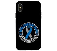 Diabetic Insulin Diabetes Awareness Type 1 Diabetes Case for iPhone X/XS