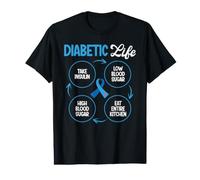 Diabetic Life Take Insulin Low Blood Sugar Type 1 Diabetes Value Graphic T-Shirt