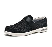 Diabetic Shoes for Men, Adjustable Wide Width Outdoor Walking Sneakers, Surgical Footwear Orthopaedic Shoe for Diabetic Feet Lightweight Walking Shoe,40