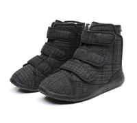 Diabetic Shoes for Swollen Feet Men Women Extra Wide Fit, High Instep, Adjustable Closure Ankle Boots, Winter Boots for Neuropathy Edema (Adult, Men, 5.5, Numeric, UK Footwear Size System, X-Wide)