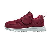 Diabetic Shoes for Women Extra Wide Fit Walking Shoes with Adjustable Strap Slip On Outdoor Hiking Shoes Breathable Mesh Trainers Non Slip Orthopedic Sneakers for Swollen Feet Plantar Fasciitis Red