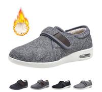 Diabetic Shoes for Women Extra Wide Width Warm Breathable Lightweight Mens Diabetic Shoes with Adjustable Slippers for Swollen Feet Edema Elderly