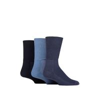 Diabetic Socks Mens and Womens Bamboo Cushioned Foot 3pr SOCKSHOP IOMI FootNurse