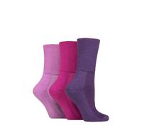 Diabetic Socks Mens and Womens Bamboo Cushioned Foot 3pr SOCKSHOP IOMI FootNurse