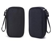 Diabetic Supplies Bag Travel Case Organizer for Insulin Pens, Blood Sugar Test Strips, Glucose Meter, Lancets, Lancing Device, Needles, Syringes, Alcohol Wipes, Diabetes Testing Kit Case (Black)