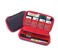 Diabetic Supplies Travel Case, Small Organizer for Lancing Device, Lancets, Needles, Glucose Meters, Test Strips and Other Diabetes Care Accessories, Hard Case for Testing Accessories Kit (Only, Black