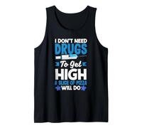 Diabetic Type 2 Diabetes Disease Pizza Lover Tank Top