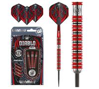 Diablo 90% Tungsten Steel Tip Darts by Winmau - Straight Barrel