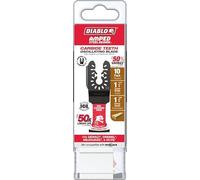 Diablo Amped Demo Demon Universal Fit Carbide Oscillating Blade for Nail-Embedded Wood - 1-1/4" Cutting Width, 1-3/4" Cutting Depth, 10-Pack - DOU125CW10