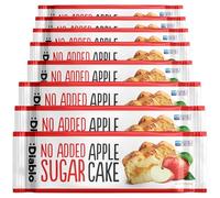 Diablo Apple Cake | No Added Sugar | Sweetened with Maltitol - Perfect for Gifting | Halal & Kosher Approved | 450g (Pack of 8)