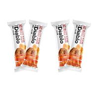 Diablo Apricot Muesli Bar | No Added Sugar | Sweetened with Maltitol | Breakfast Bars | Diabetic Friendly | 30g (Pack Of 4)