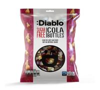Diablo Cola Bottles |Sugar Free | Sweetened with Stevia | Gummy Sweets | Perfect for Gifting | 75g (Pack Of 1)