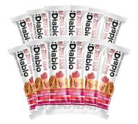 Diablo Cranberry & Raspberry Muesli Bar - No Added Sugar Healthy Snacks Breakfast Bar Sweetened with Maltitol, Low Sugar Snacks Food Great for Gifting, Work, School, or Travel - 30g Each (Pack of 12)