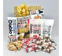 Deluxe No Added Sugar Hamper box Gift - Diablo Large Variety to include Sweets, Chocolate, Biscuits