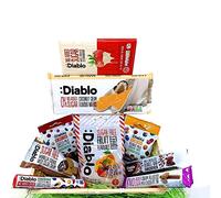 Diablo Diabetic 0 Sugar Sweets Hamper Box Sweets Chocolate Bar Bars Present Set Snack Sweet Basket