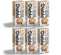 Diablo Hazelnut Cookies |No Added Sugar| Sweetened with Maltitol | 135g (Pack Of 6)