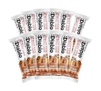 Diablo Hazelnut Muesli Bar | No Added Sugar | Sweetened with Maltitol | Breakfast Bars | 1 Bar 30g (Pack Of 12, Hazelnut)