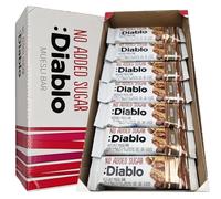 Diablo Hazelnut Muesli Bar | No Added Sugar | Sweetened with Maltitol | Breakfast Bars | 1 Bar 30g (Pack Of 28, Hazelnut)