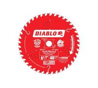 Diablo High-Performance Finish Trim Saw Blade for Wood - 6-1/2" x 40-Teeth, TiCo Carbide - D0641A