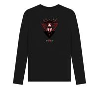 Diablo IV Lilith Black Long Sleeve T-Shirt (Front & Back Design) | Size: Medium Diablo IV Black M