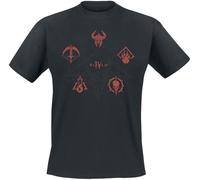Diablo IV T-Shirt Class Icons (L)